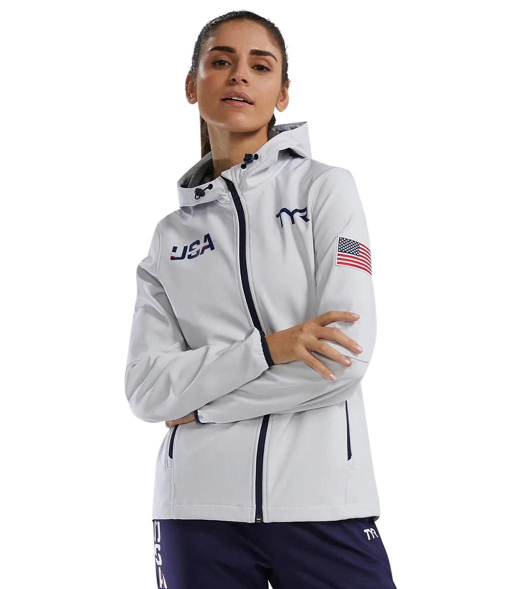 TYR Women's USA Hydrosphere Softshell Recon Jacket - Image 7