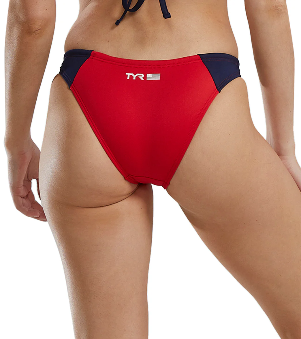 TYR Women's USA Mini Bikini Bottom - Image 9