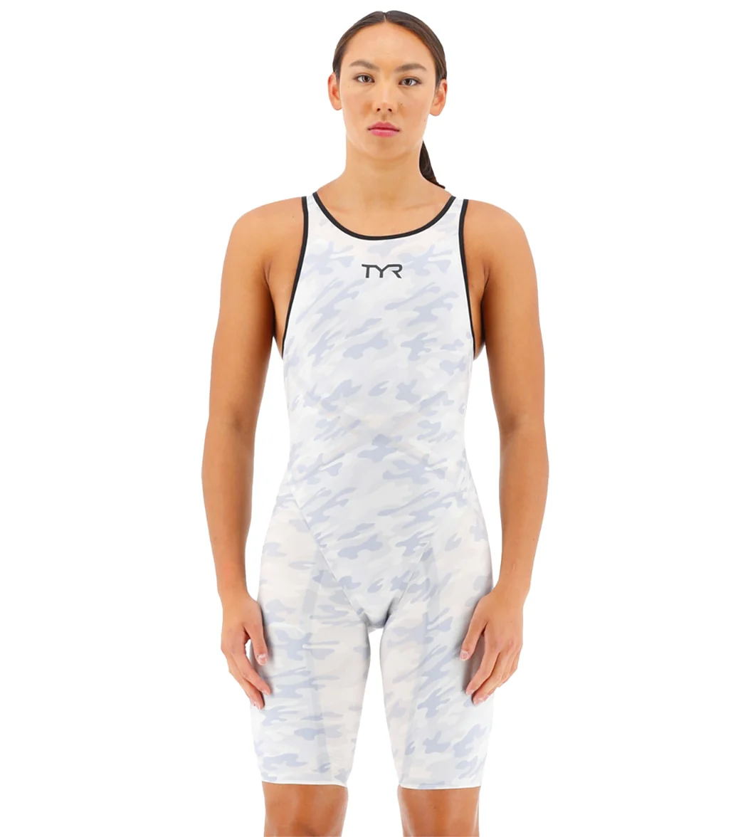 TYR Women's Venzo Camo Closed Back Tech Suit Swimsuit - Image 17