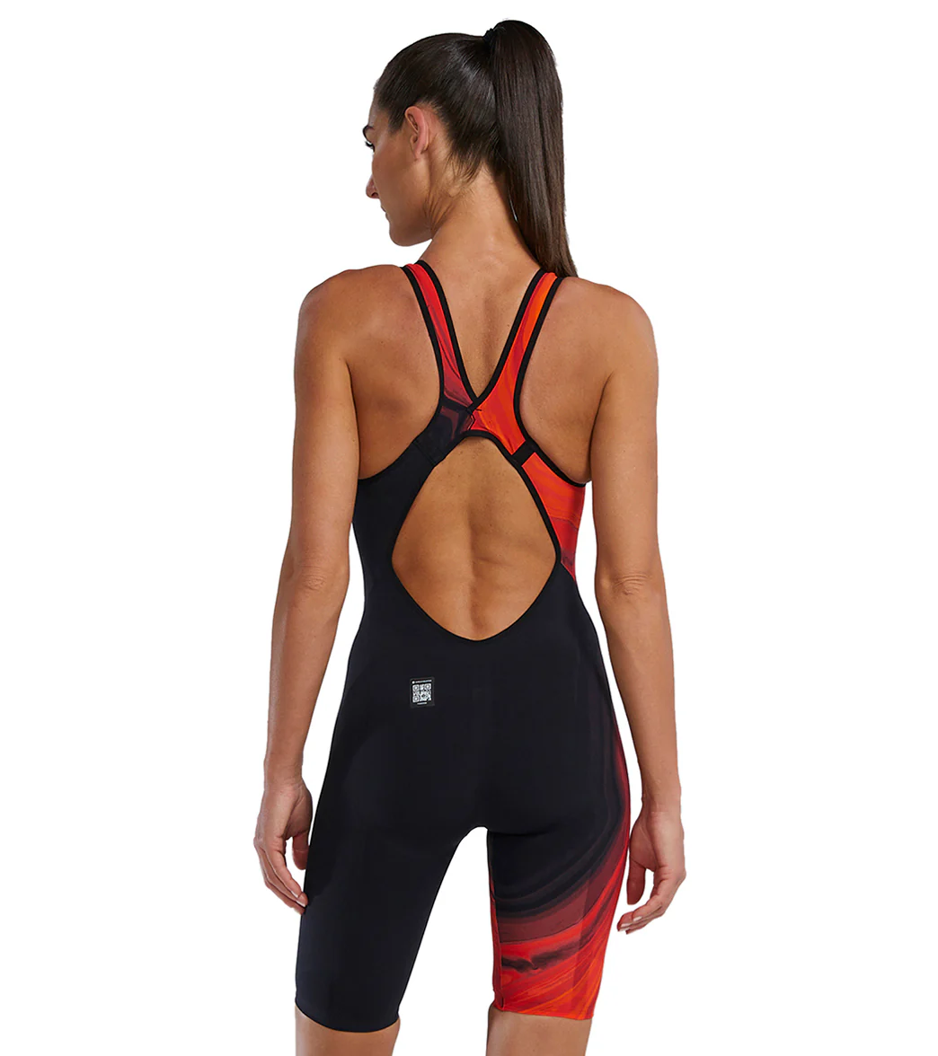 TYR Women's Venzo Volconyx Open Back Tech Suit Swimsuit - Image 23