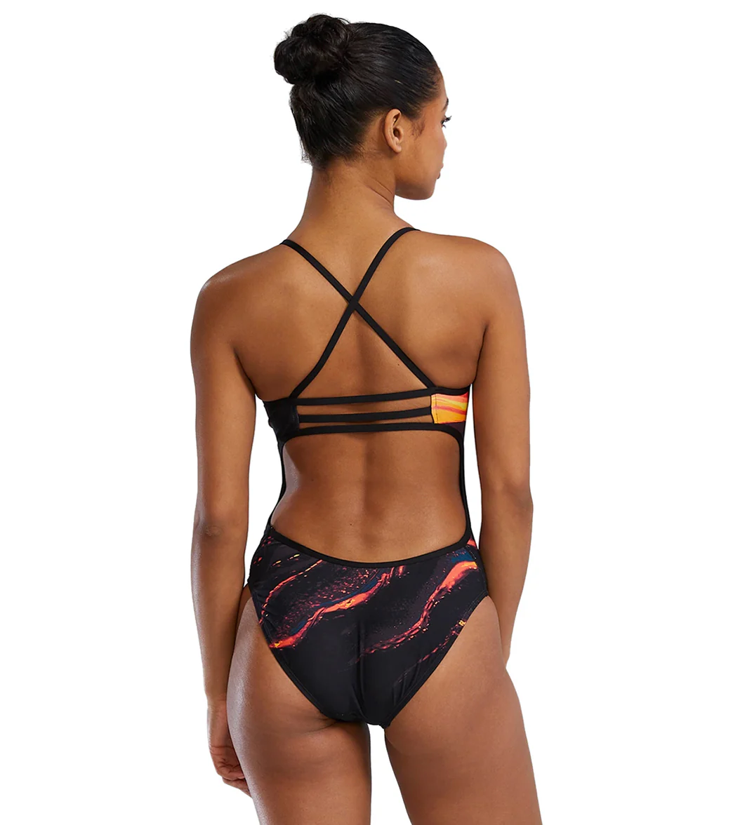 TYR Women's Vesuvius Trinityfit One Piece Swimsuit - Image 2