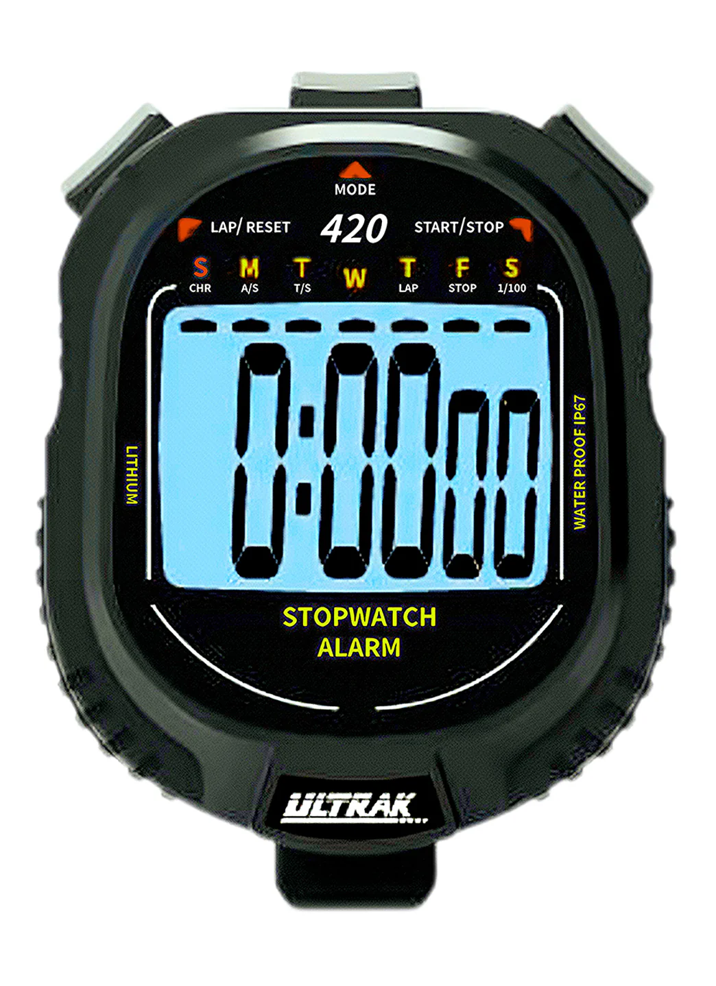 Ultrak 420 Waterproof Stopwatch - Image 3