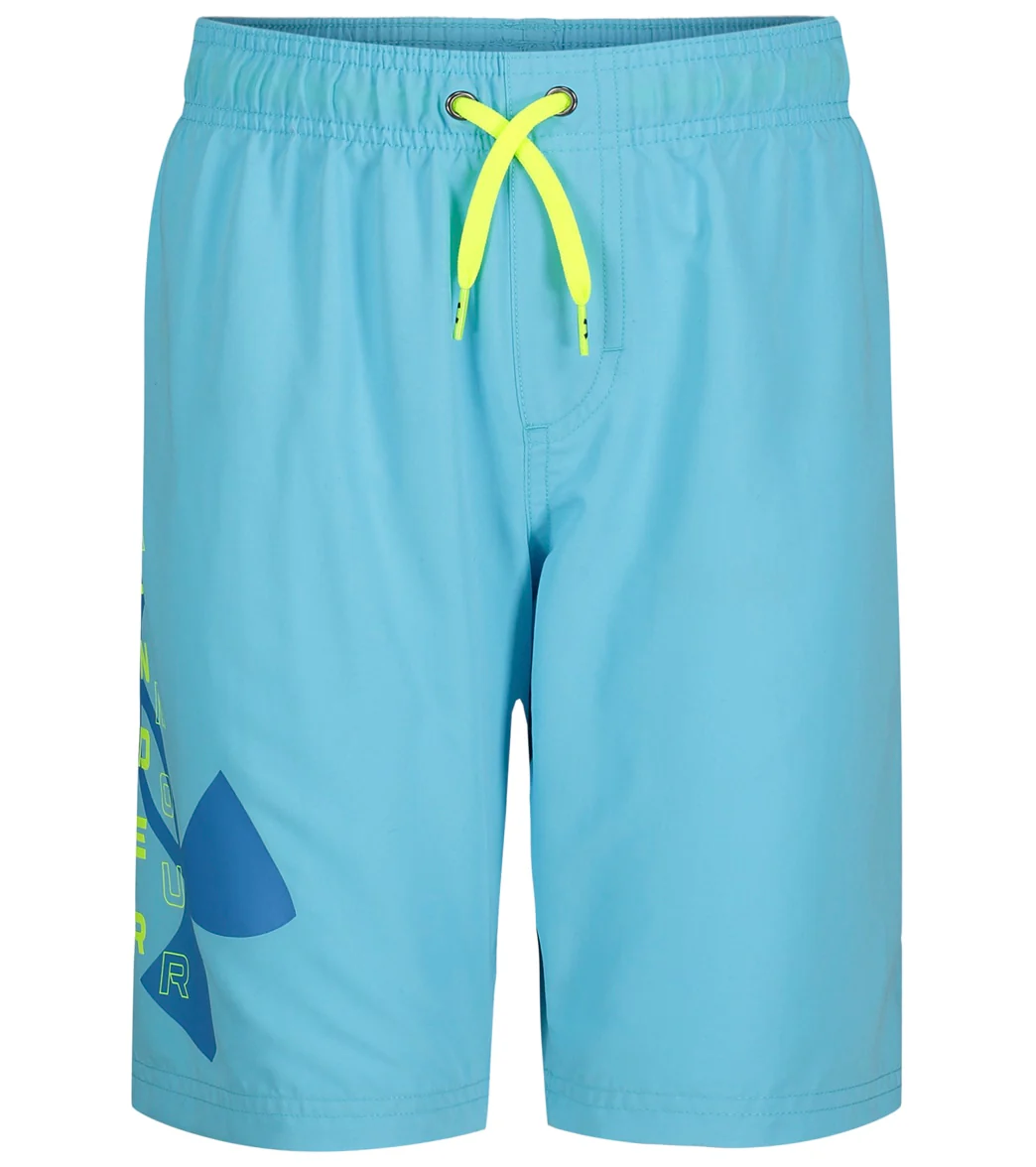 Under Armour Boys' Big Logo Volley Short (Little Kid, Big Kid)