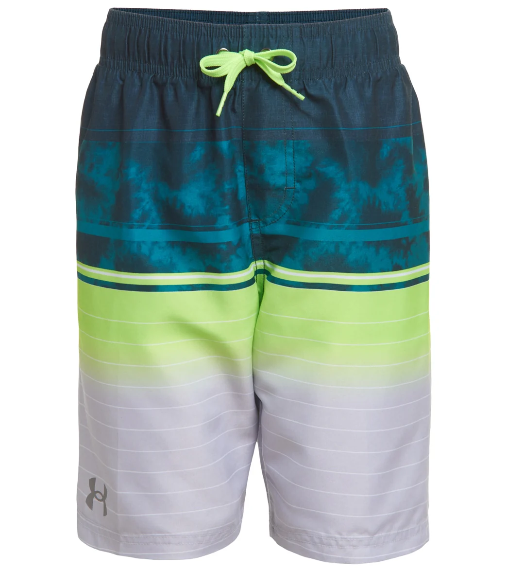 Under Armour Boys' Gradient Tie Dye Stripe Volley Short (Little Kid, Big Kid) - Image 6