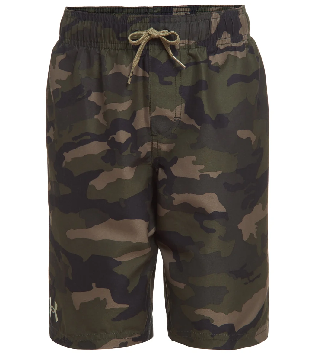 Under Armour Boys' Hyper Woodland Volley Short (Little Kid, Big Kid) - Image 10