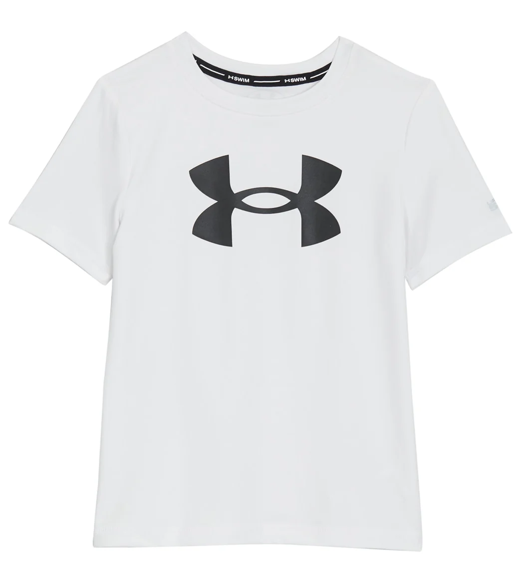 Under Armour Boys' UA Core Short Sleeve Surf Shirt (Little Kid, Big Kid) - Image 12