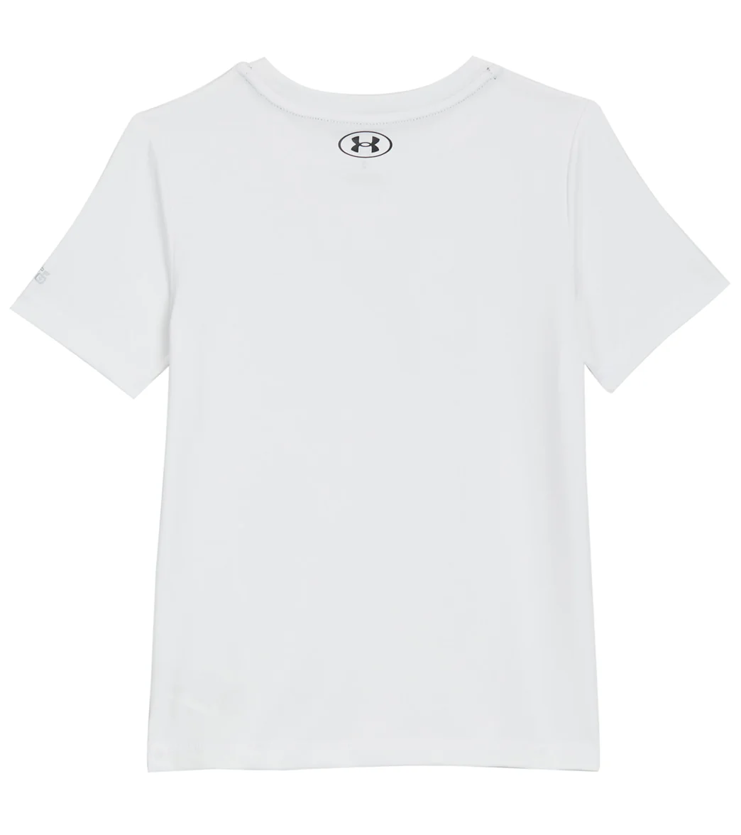Under Armour Boys' UA Core Short Sleeve Surf Shirt (Little Kid, Big Kid) - Image 6