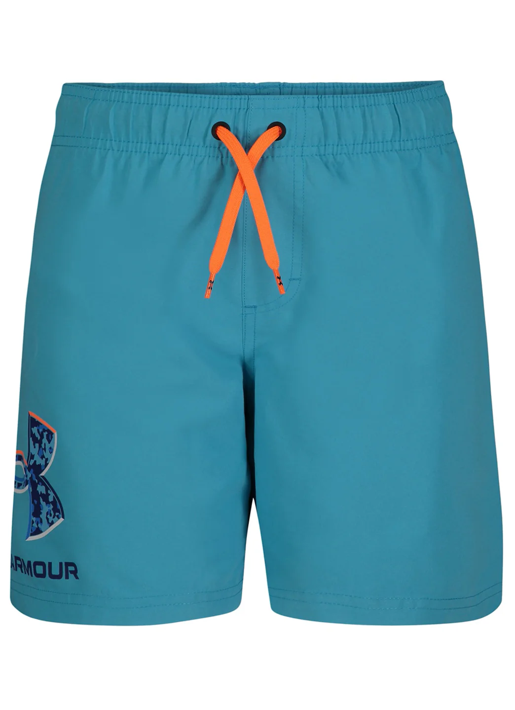 Under Armour Boys' UA Crystal Speckle Logo Volley Shorts (Little Kid) - Image 8