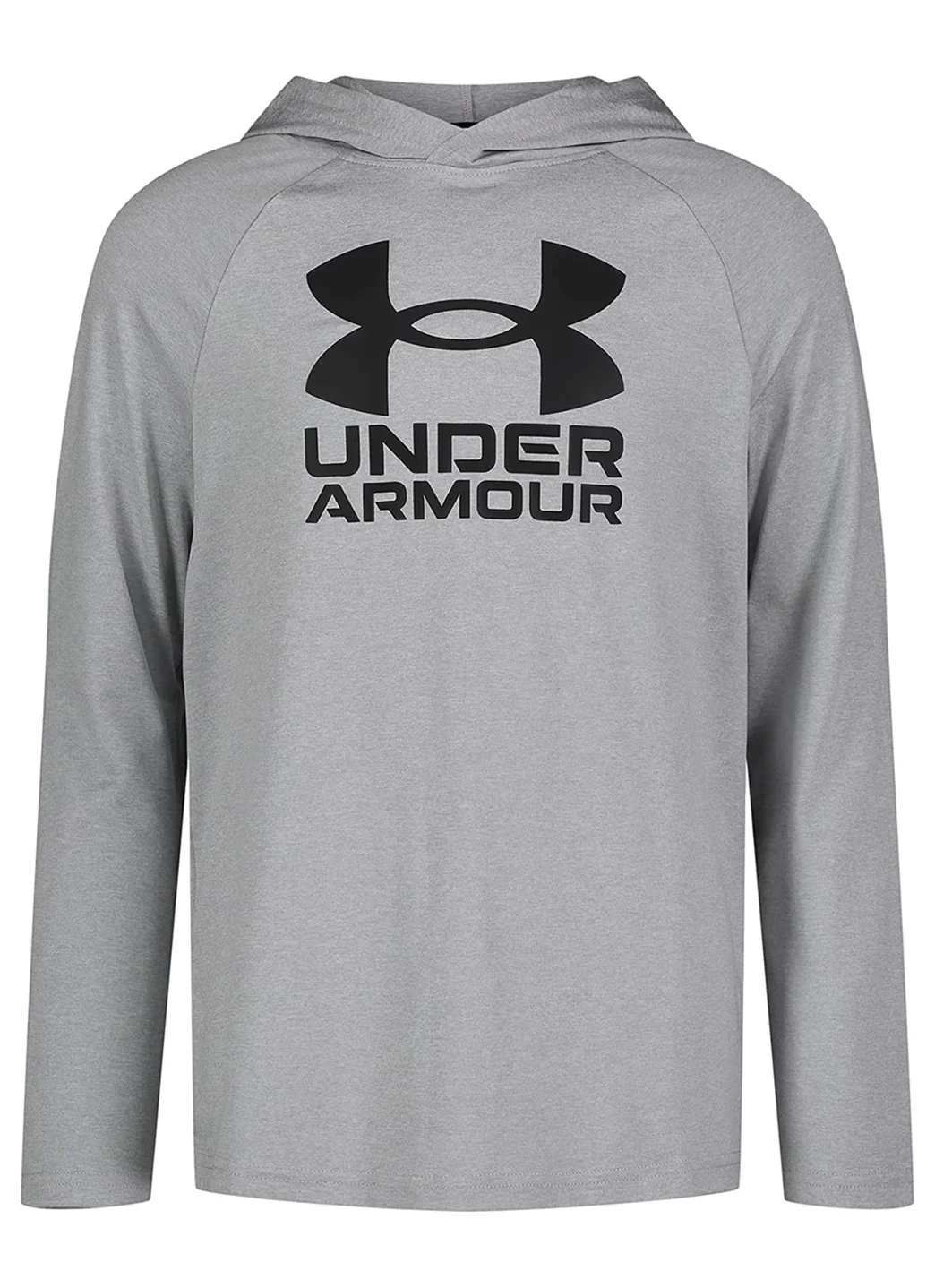 Under Armour Boys' UA Hooded Long Sleeve UPF Shirt (Little Kid) - Image 3