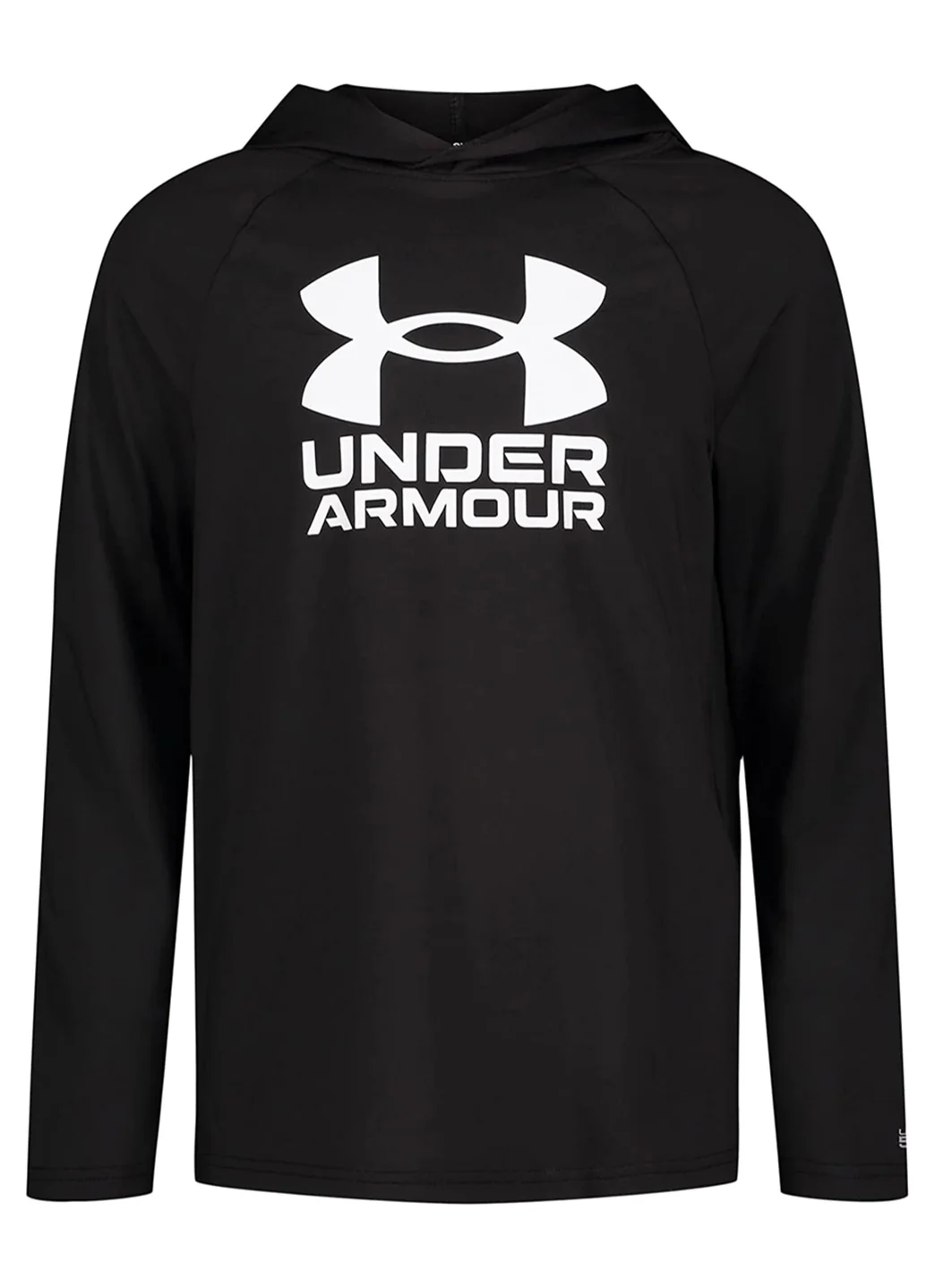 Under Armour Boys' UA Hooded Long Sleeve UPF Shirt (Little Kid) - Image 4