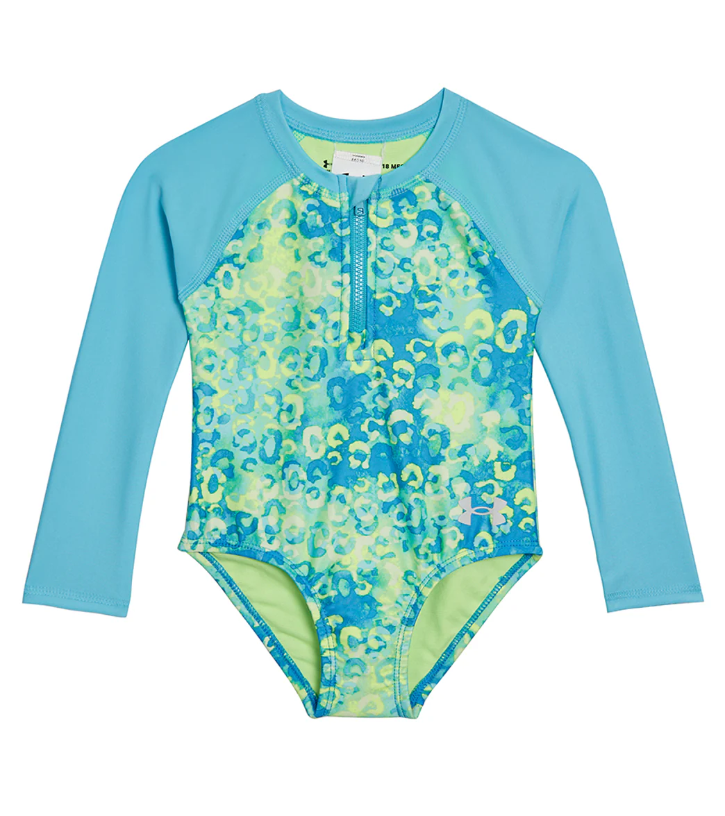 Under Armour Girls' Shadow Cheetah Paddlesuit (Baby) - Image 4