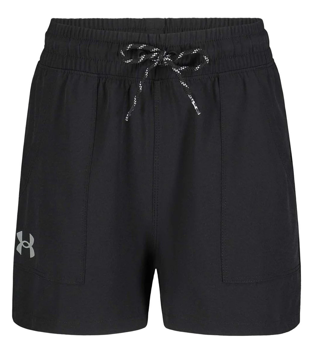 Under Armour Girls' UA Base UPF Shorts (Big Kid) - Image 5