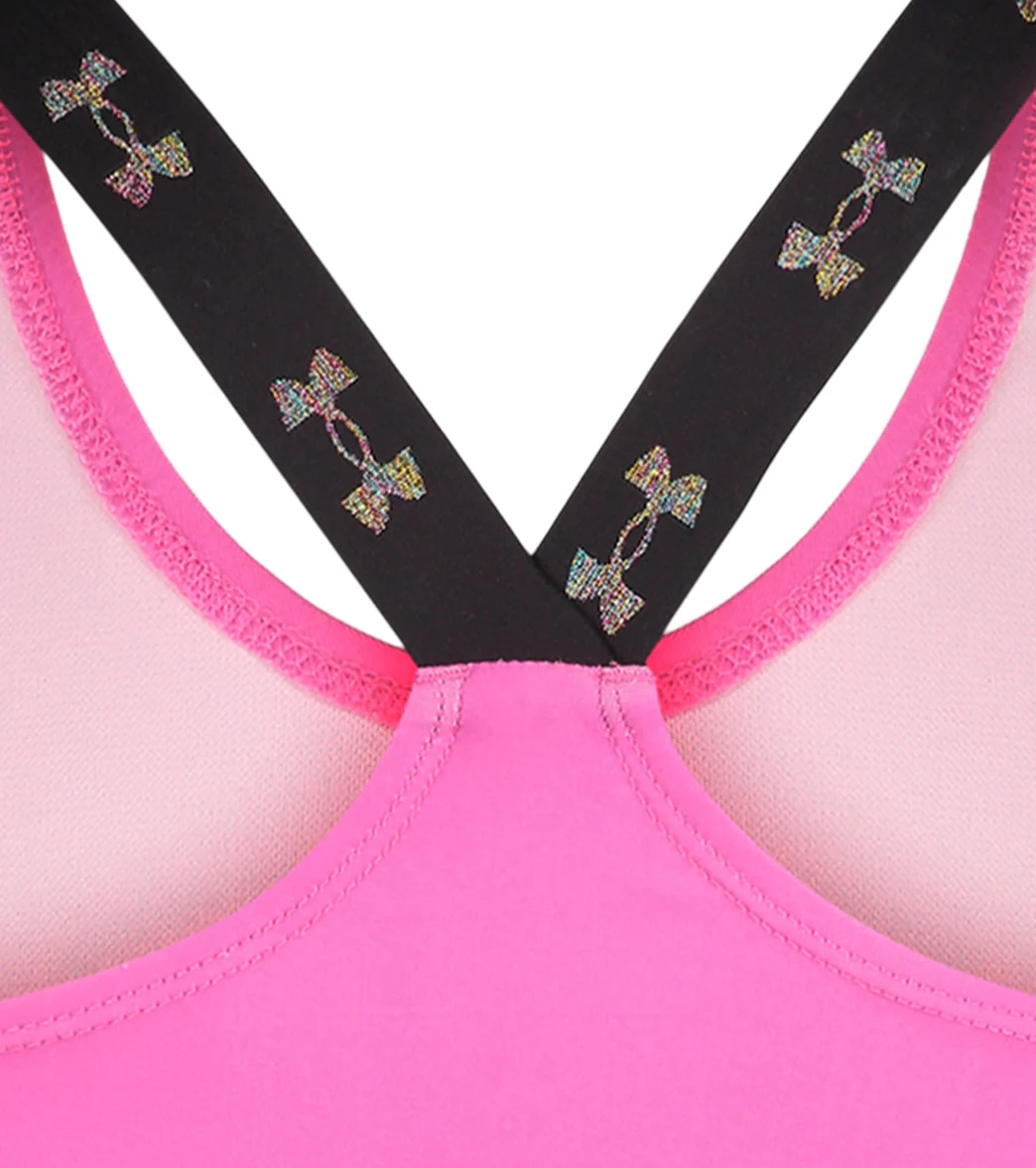 Under Armour Girls' UA Two Piece Racer Bikini Set (Big Kid) - Image 3