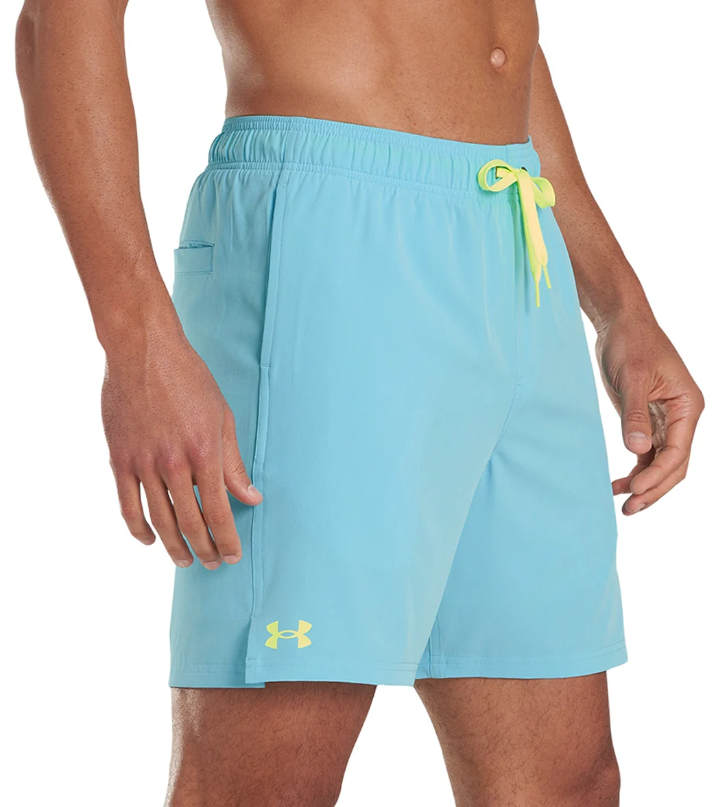 Under Armour Men's 18" Solid Compression Swim Trunks - Image 40