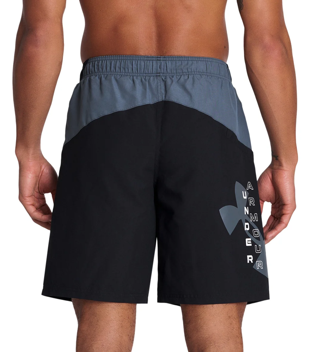 Under Armour Men's 20" Point Breeze Colorblock Swim Trunks - Image 13