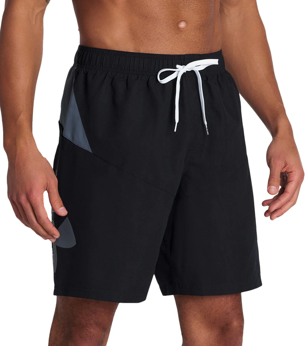 Under Armour Men's 20" Point Breeze Colorblock Swim Trunks - Image 15