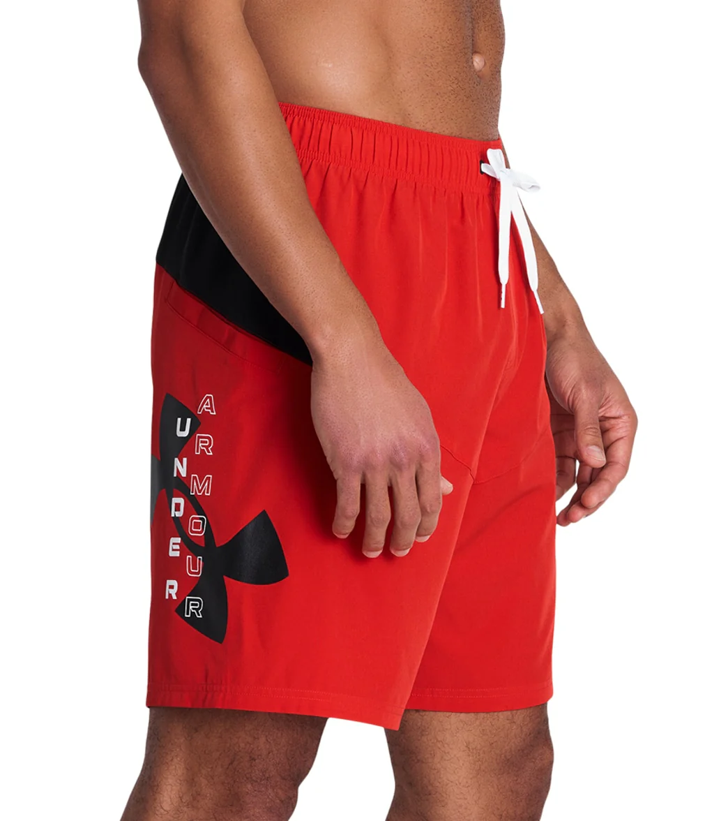Under Armour Men's 20" Point Breeze Colorblock Swim Trunks - Image 17