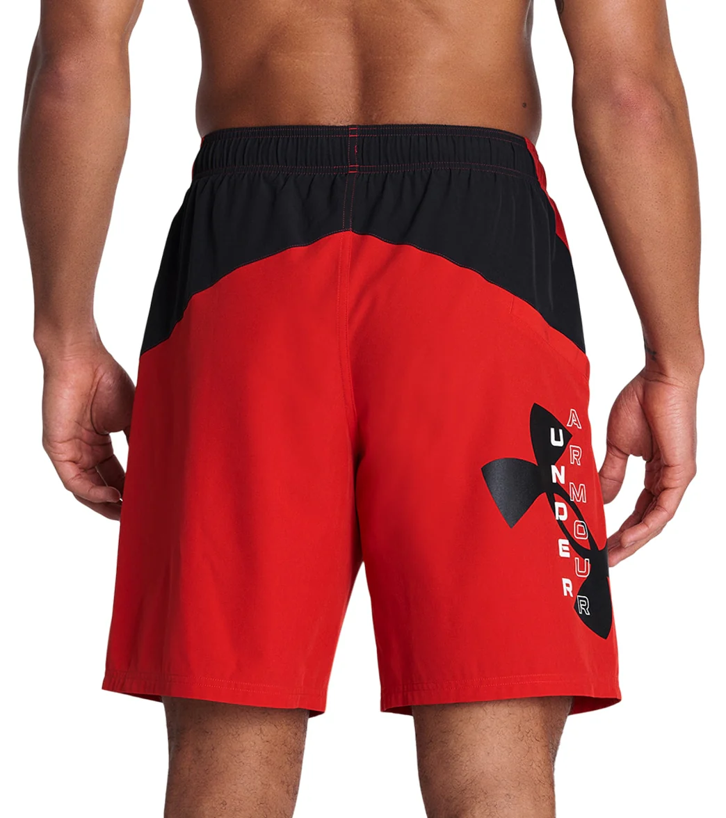 Under Armour Men's 20" Point Breeze Colorblock Swim Trunks - Image 18