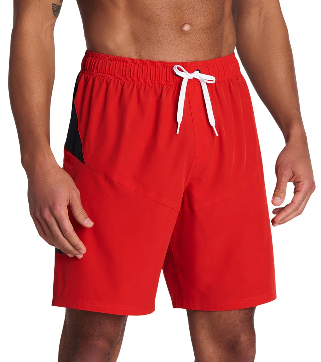 Under Armour Men's 20" Point Breeze Colorblock Swim Trunks - Image 20