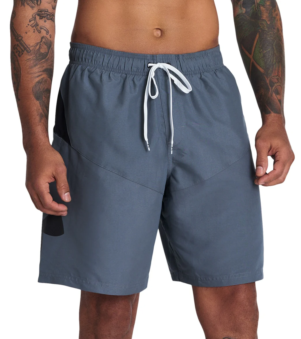 Under Armour Men's 20" Point Breeze Colorblock Swim Trunks - Image 5