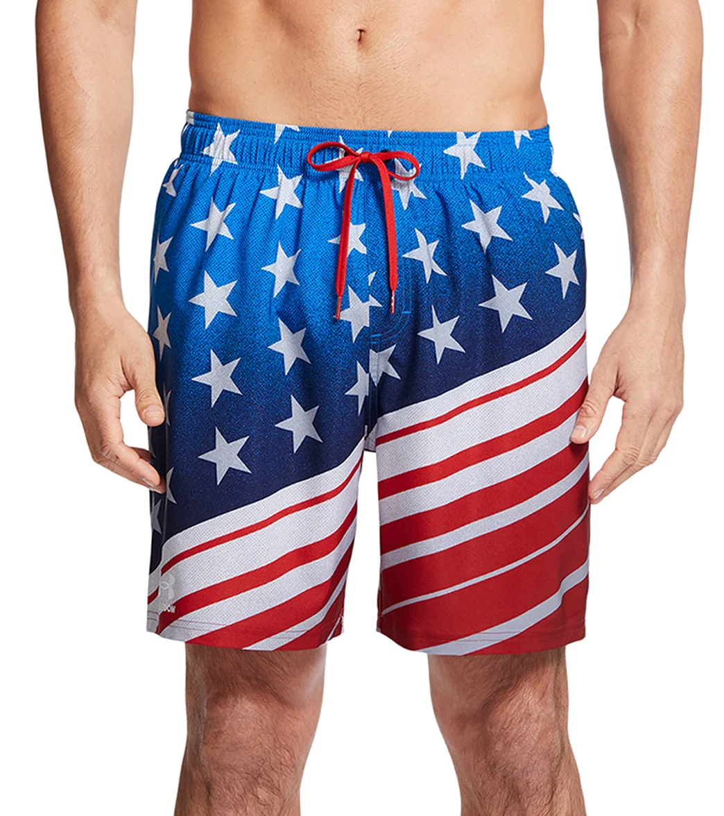 Under Armour Men's UA Stars & Stripes Swim Trunks - Image 10