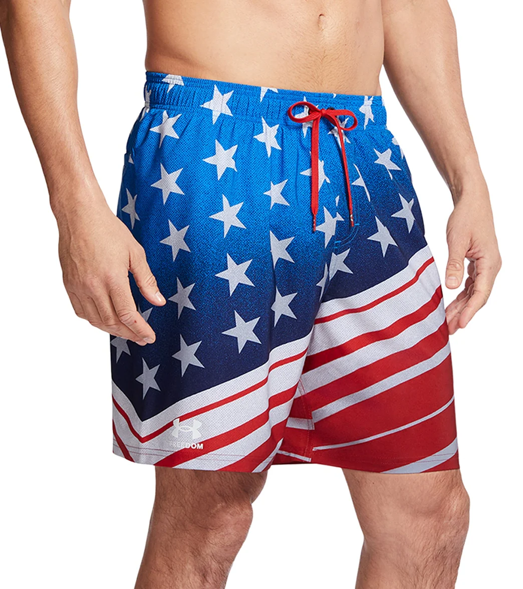 Under Armour Men's UA Stars & Stripes Swim Trunks - Image 2