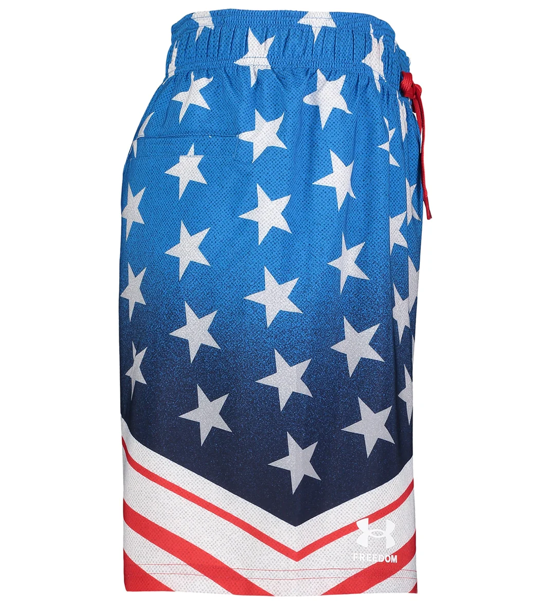 Under Armour Men's UA Stars & Stripes Swim Trunks - Image 7