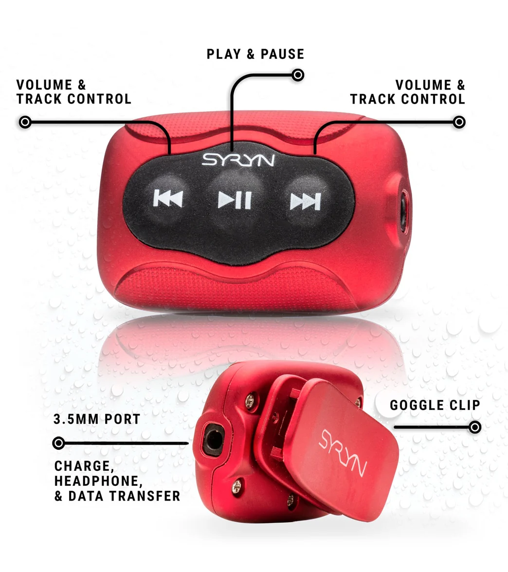 Underwater Audio SYRYN MP3 Player & Swimbuds Sport Headphones - Image 2