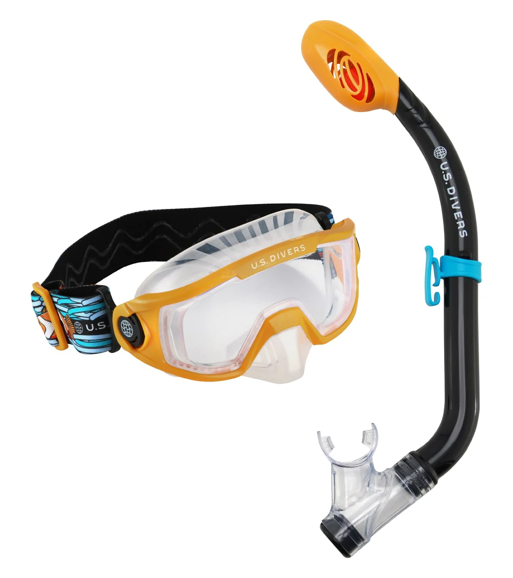 U.S. Divers Avila Jr Combo Clownfish 2pc Snorkel (Youth 6+) - Image 13