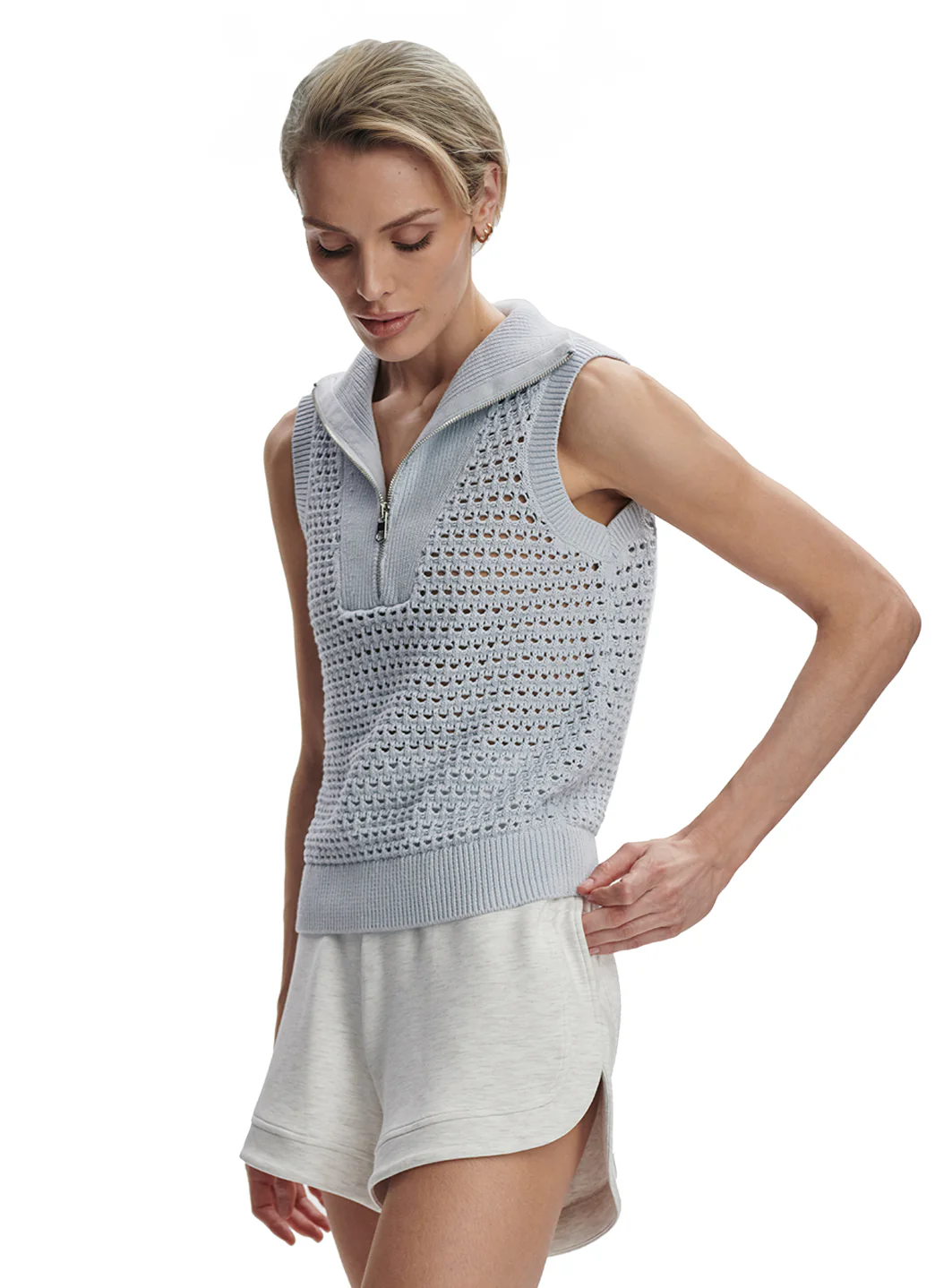 Varley Bains Half-Zip Knit Tank - Image 6