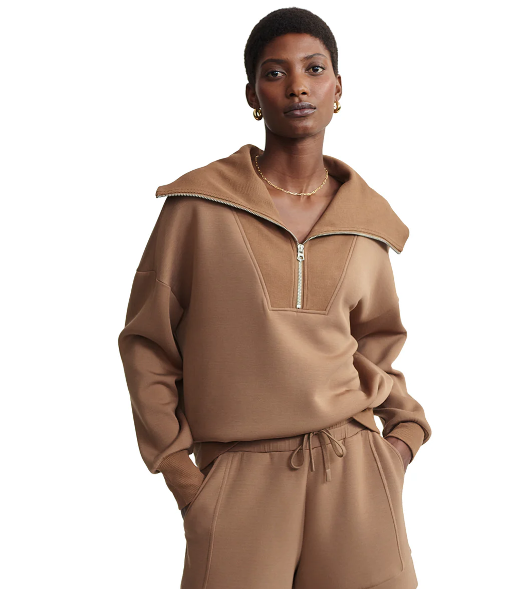Varley Catherine Half Zip Sweat - Image 2