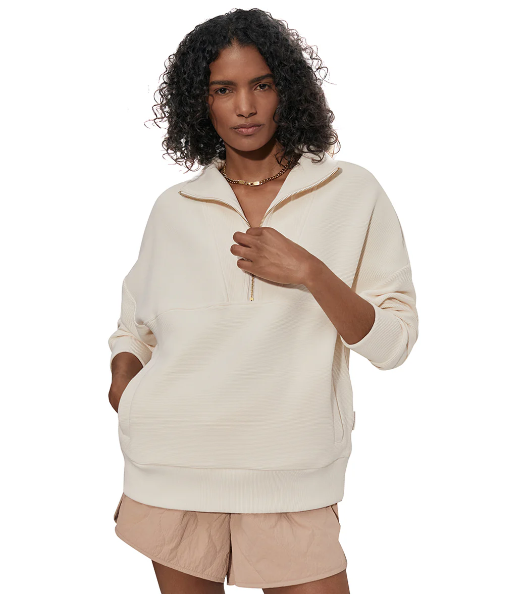 Varley Colebrook Half Zip Sweat - Image 14