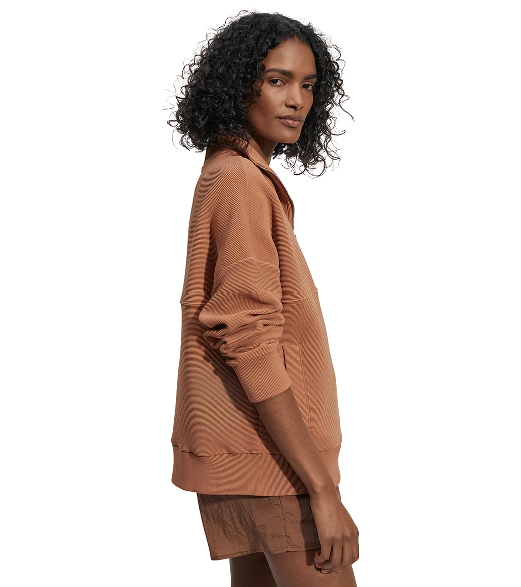 Varley Colebrook Half Zip Sweat - Image 2