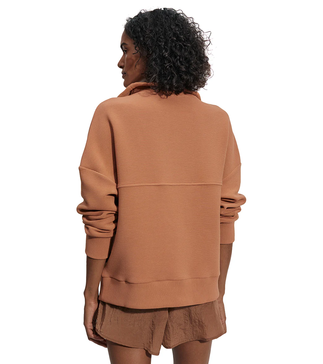 Varley Colebrook Half Zip Sweat - Image 3