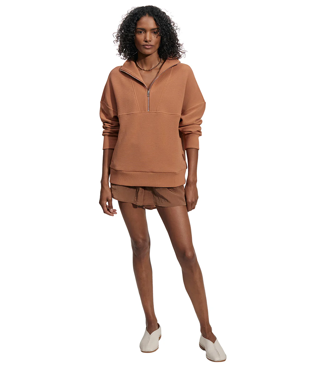 Varley Colebrook Half Zip Sweat - Image 4