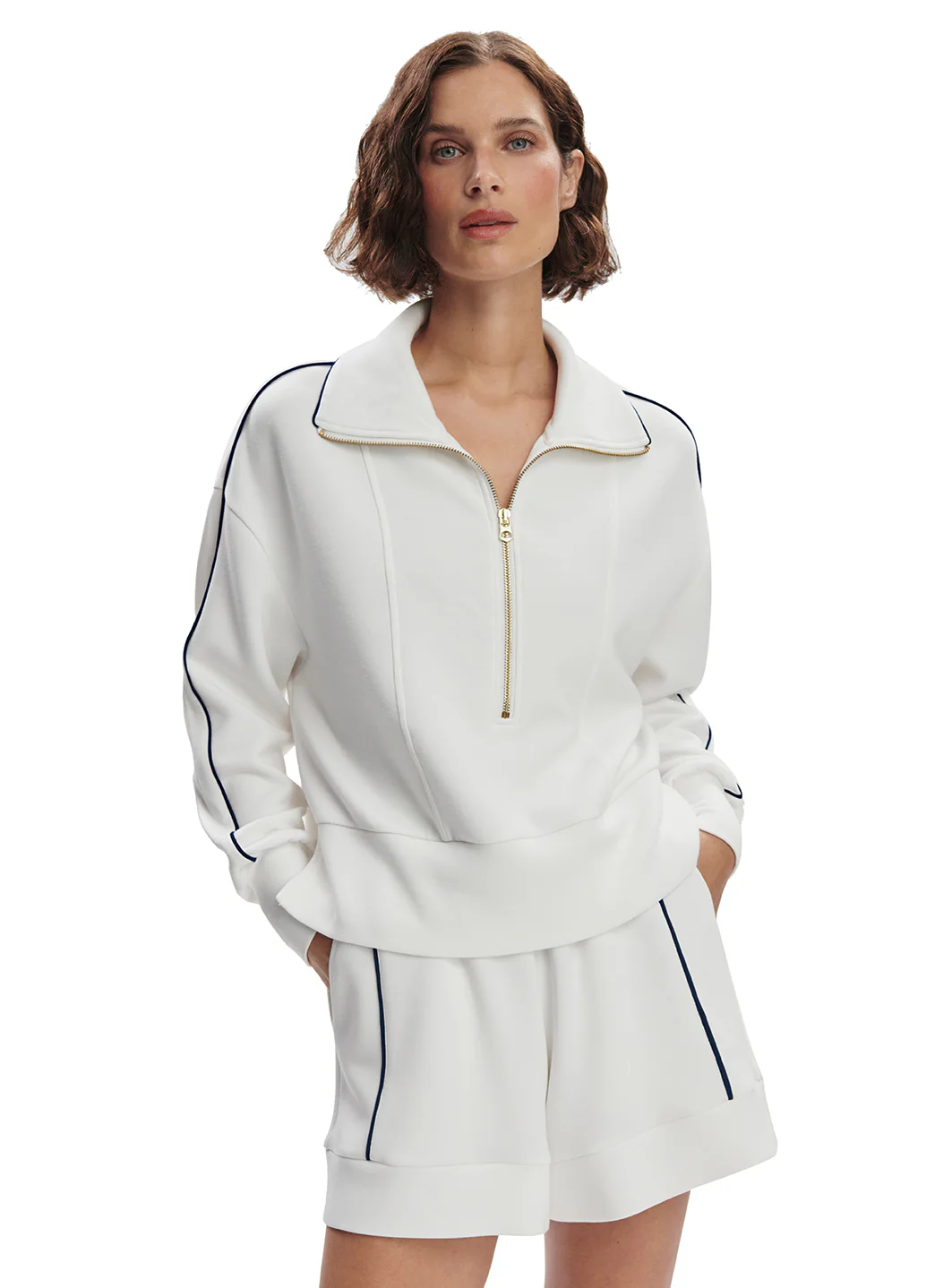 Varley Davenport Half Zip Sweater - Image 4