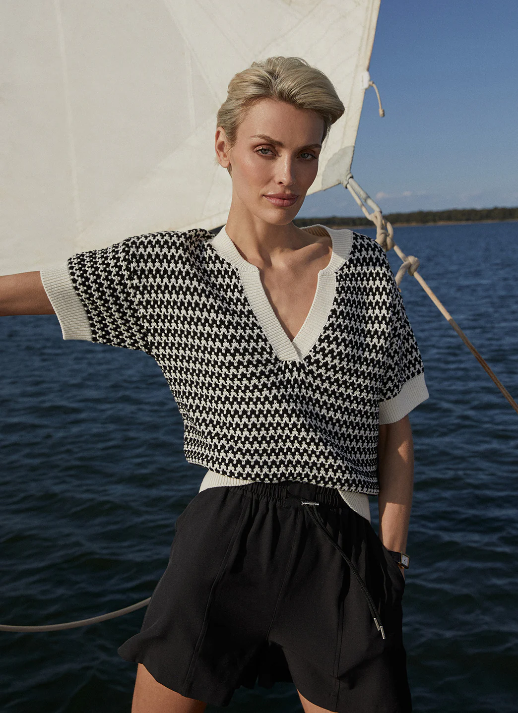 Varley Dora Knit Top - Image 8