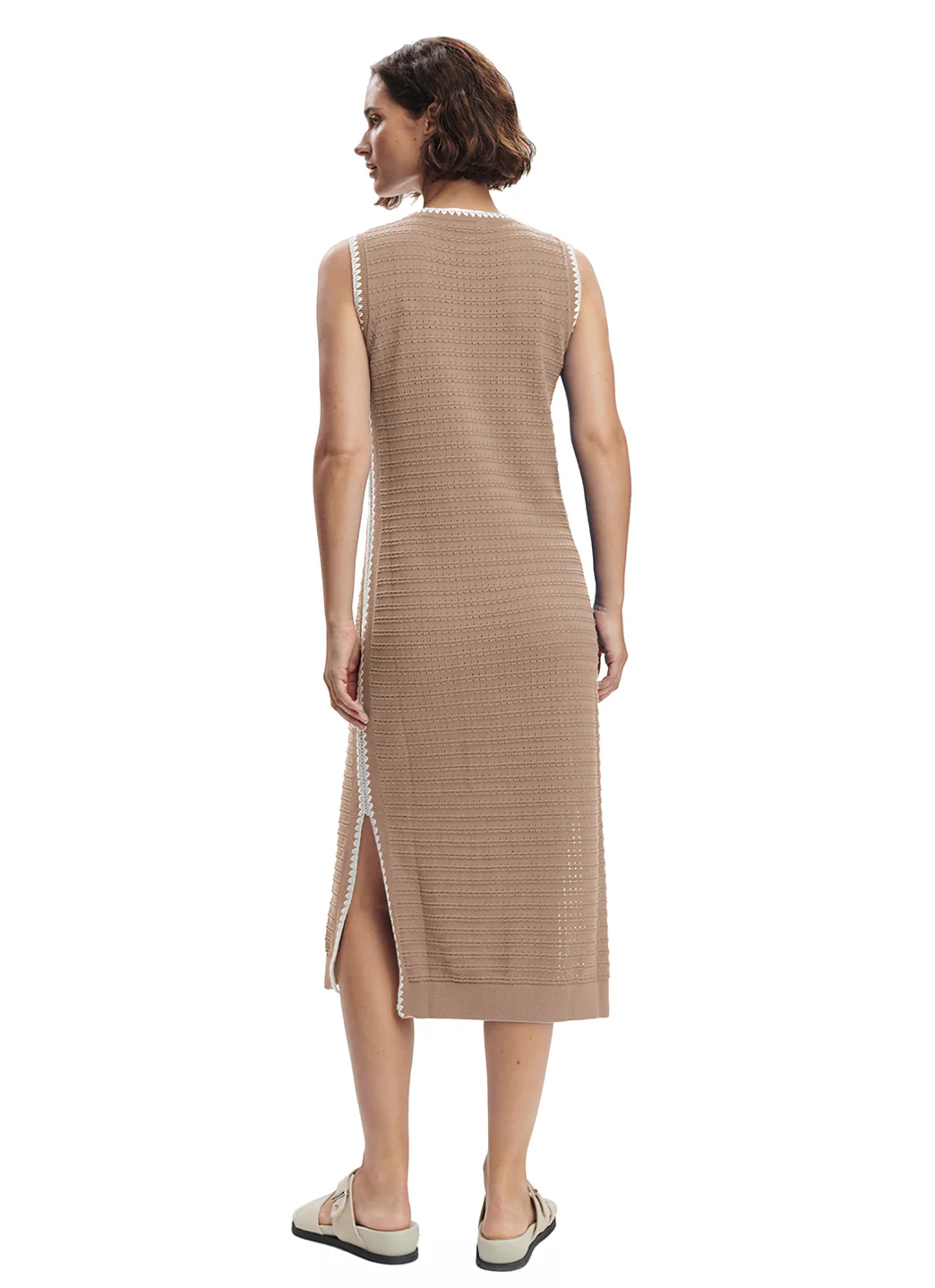 Varley Dwight Tank Knit Mini Dress - Image 4