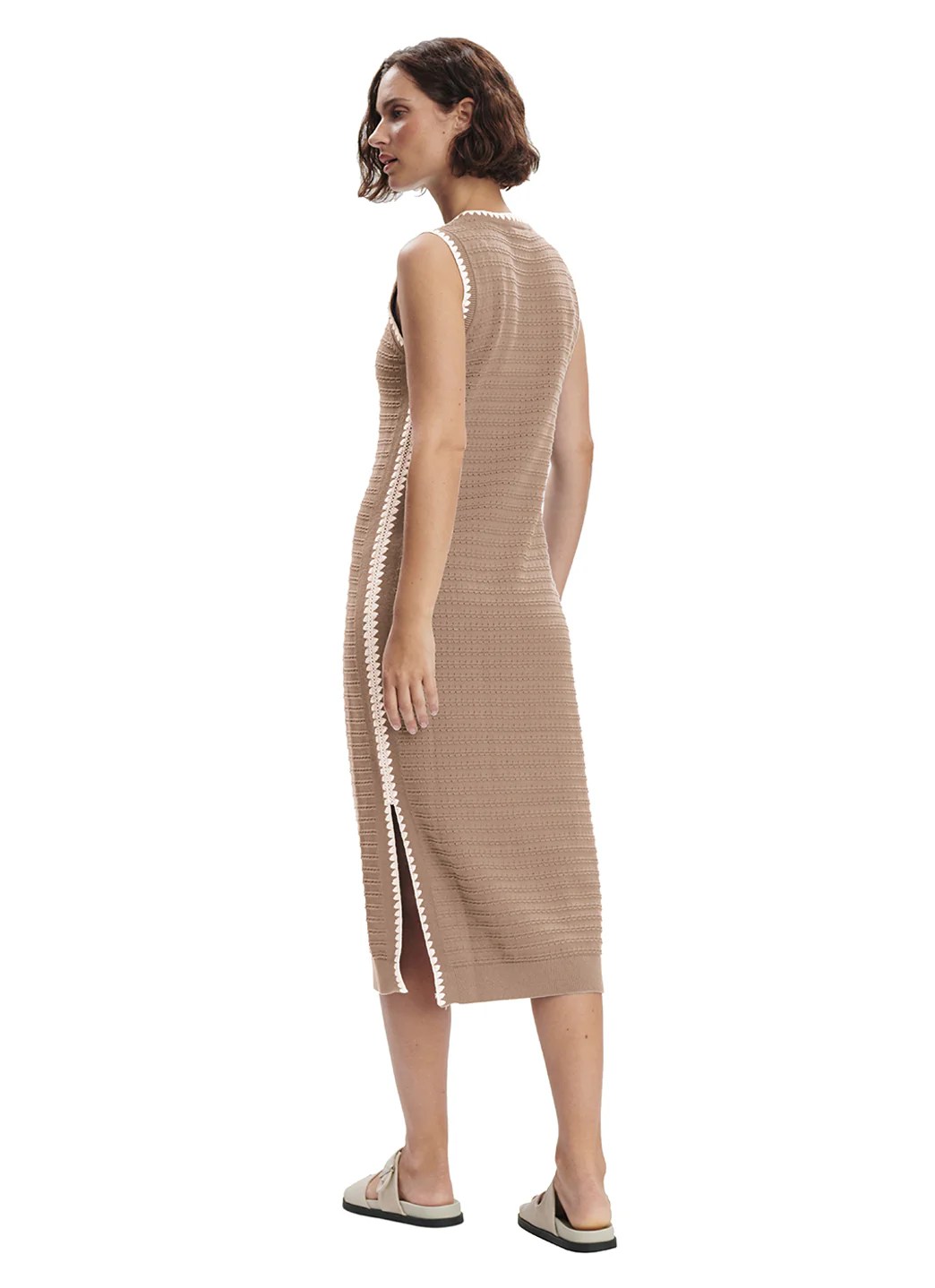 Varley Dwight Tank Knit Mini Dress - Image 5