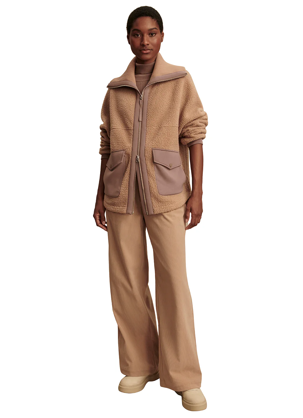 Varley Eleanor Patch Pocket Fleece Jacket - Image 5