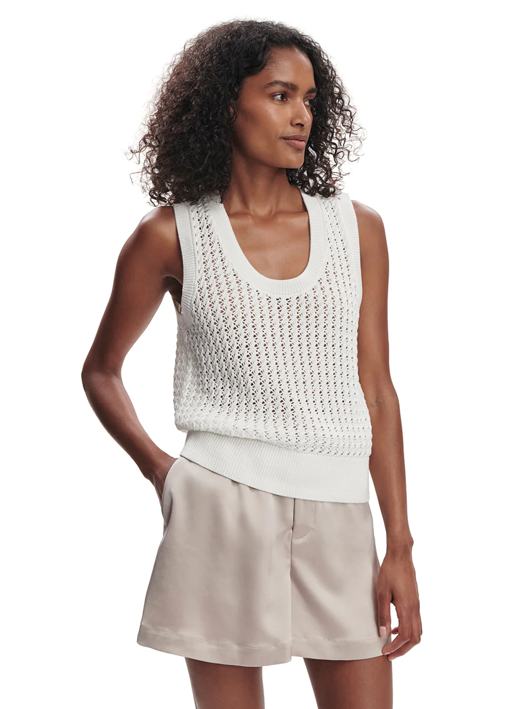 Varley Ferns Open Knit Tank - Image 9