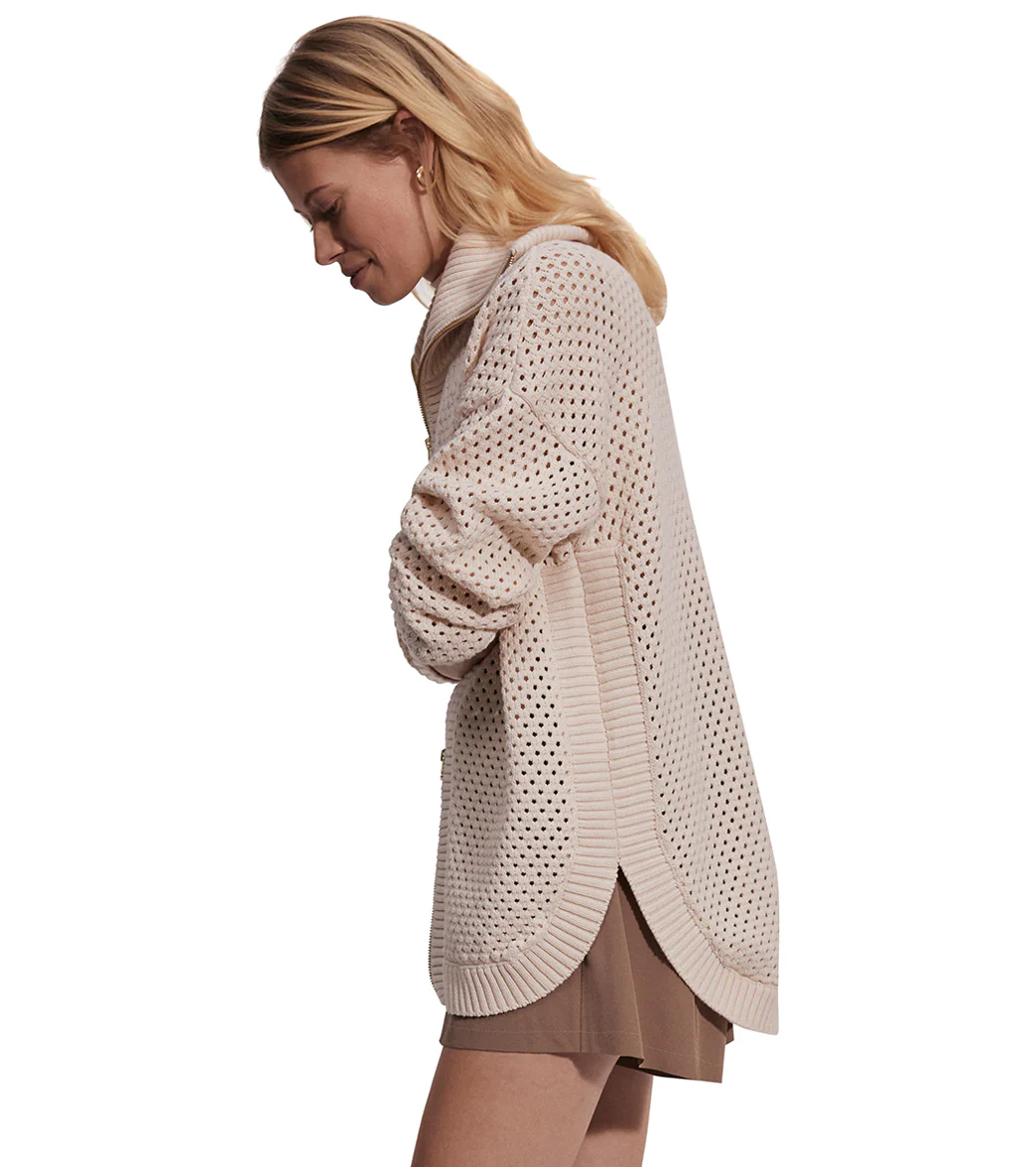 Varley Finn Longline Knit Jacket - Image 2