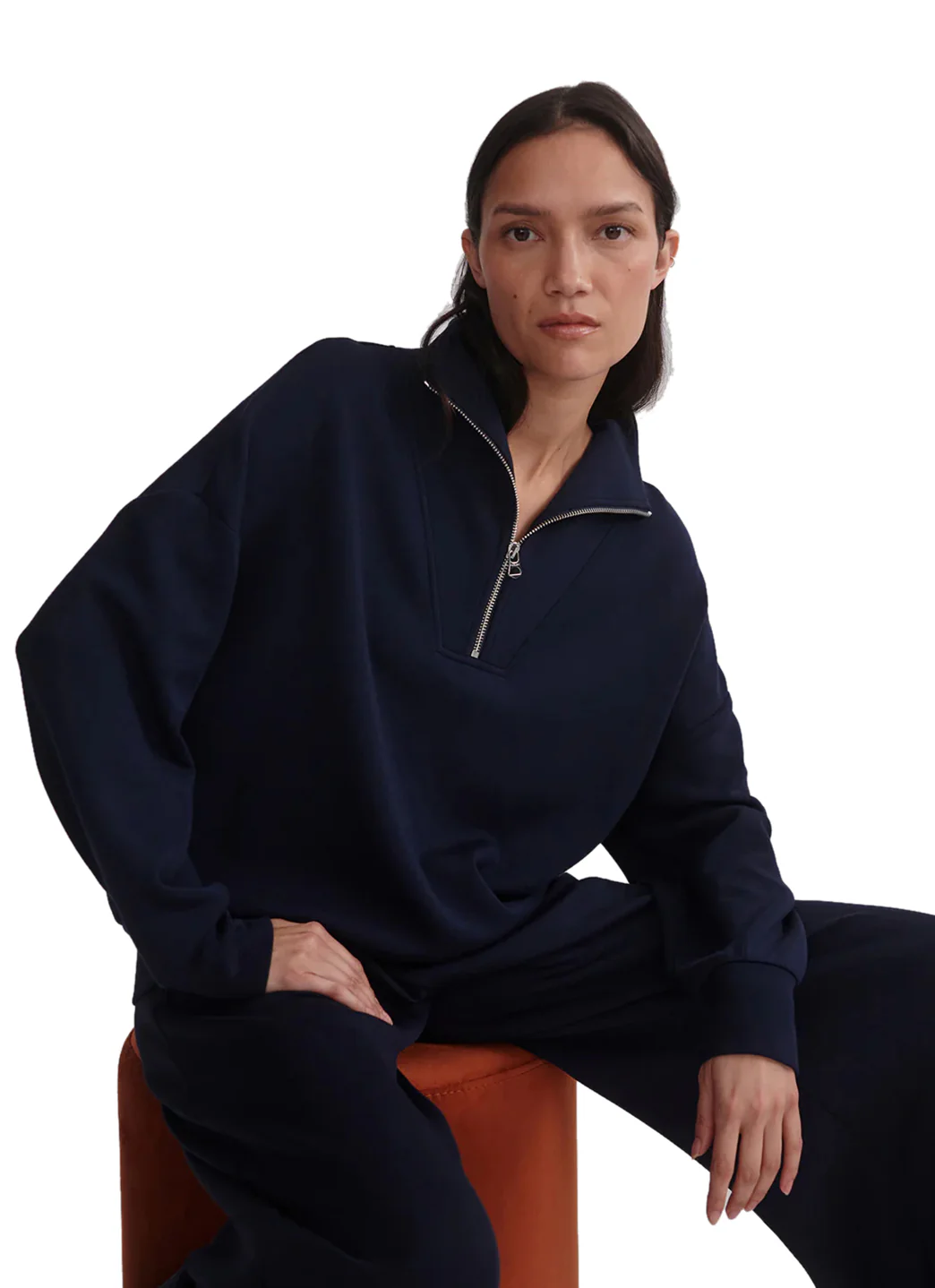 Varley Hawley Half Zip Sweatshirt - Image 13