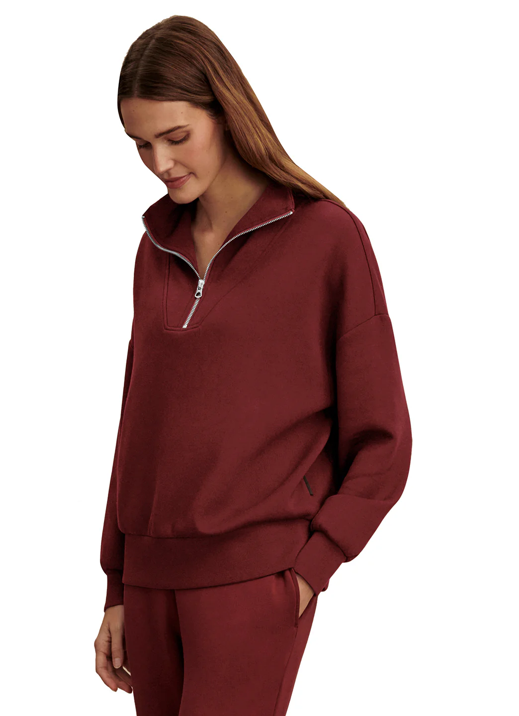 Varley Hawley Half Zip Sweatshirt - Image 17