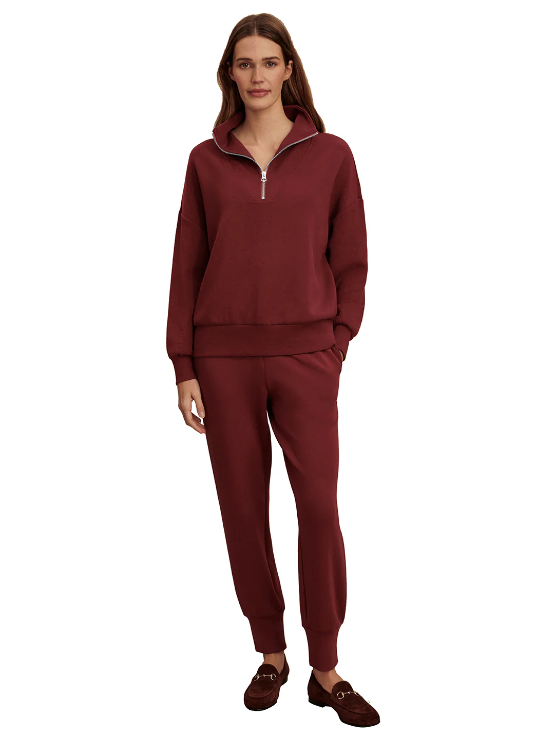 Varley Hawley Half Zip Sweatshirt - Image 19