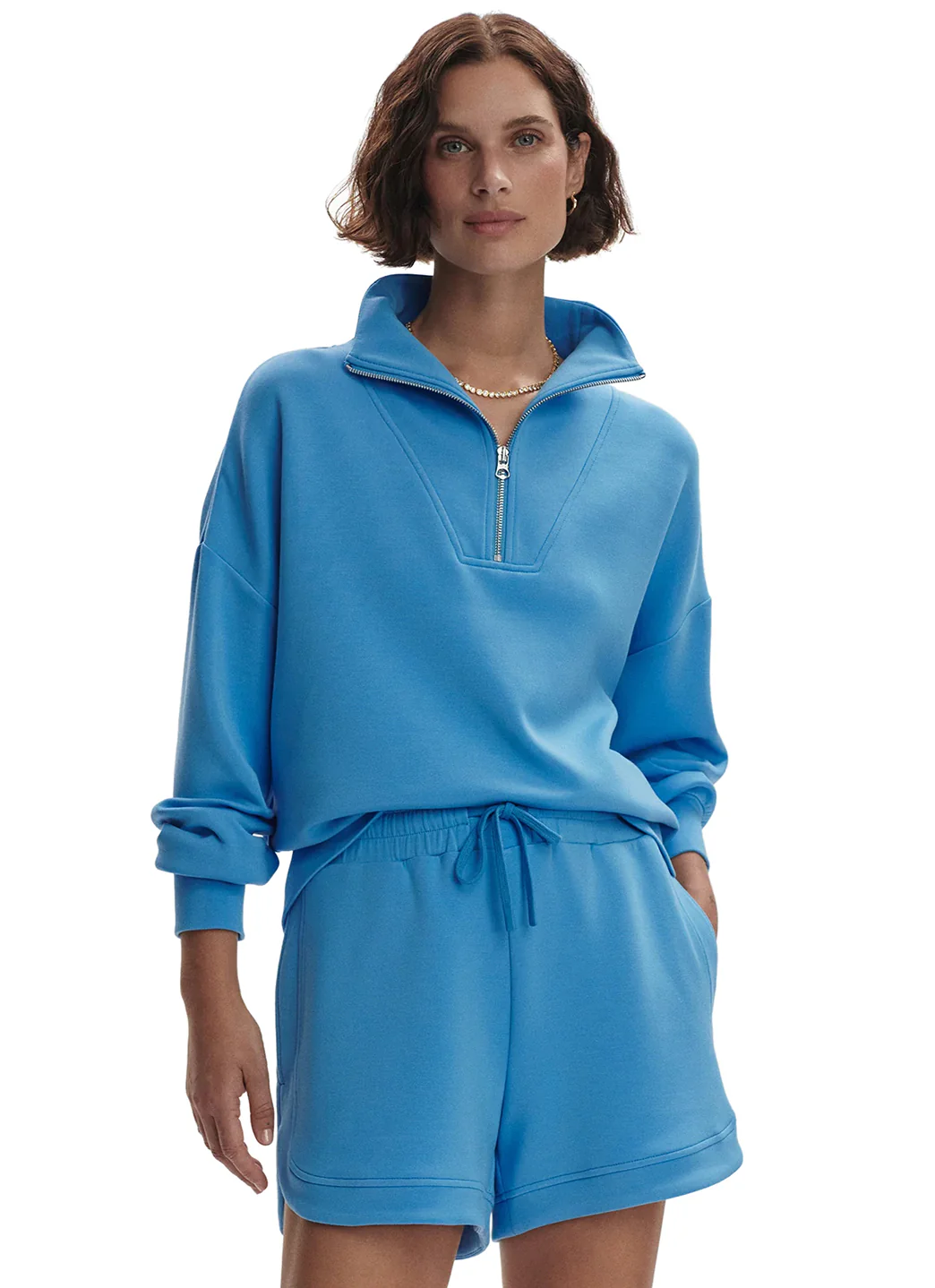 Varley Hawley Half Zip Sweatshirt - Image 30