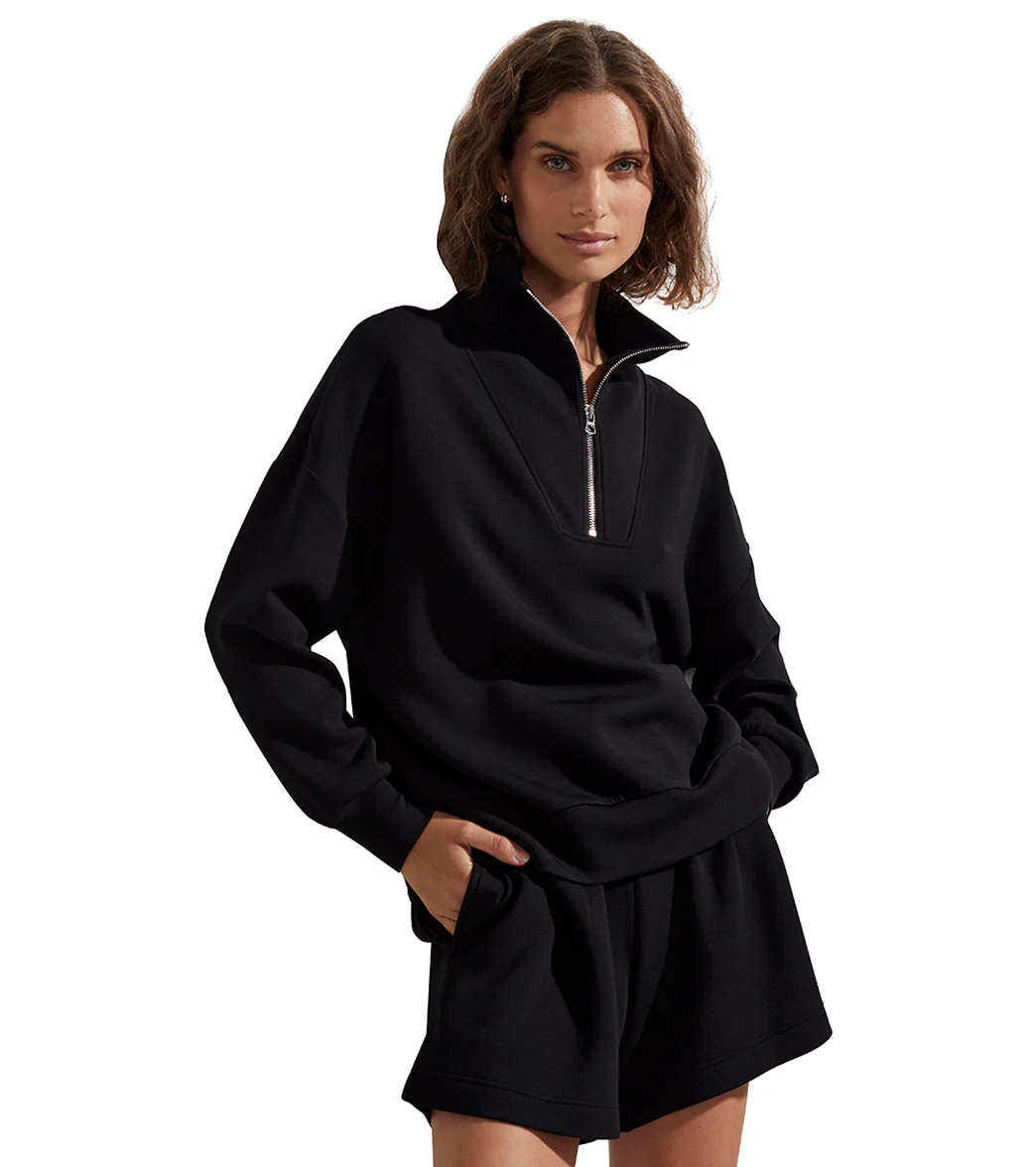 Varley Hawley Half Zip Sweatshirt - Image 43