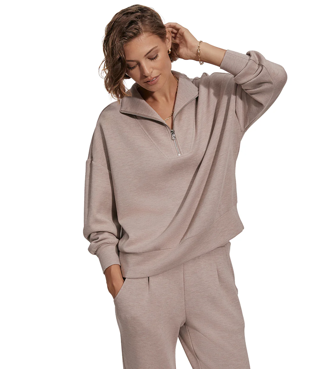 Varley Hawley Half Zip Sweatshirt - Image 50