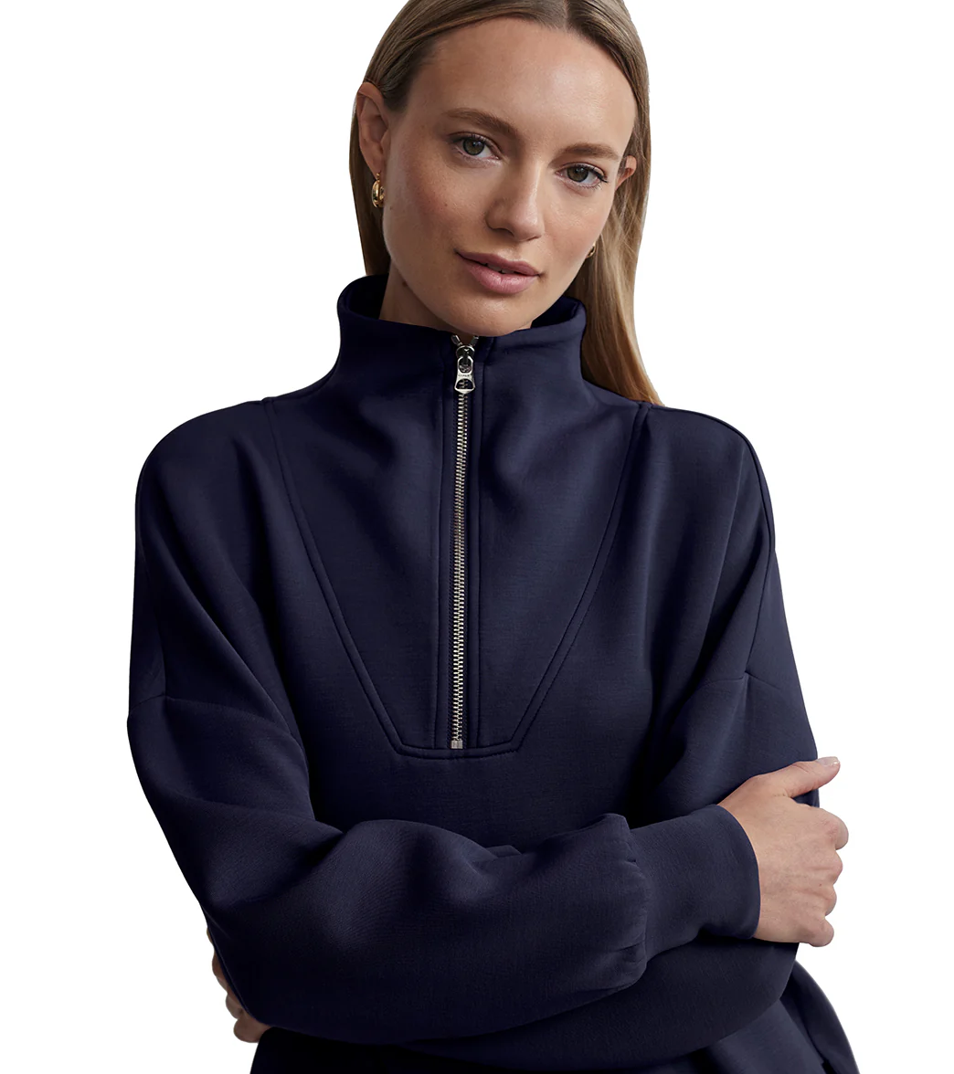 Varley Hawley Half Zip Sweatshirt - Image 68