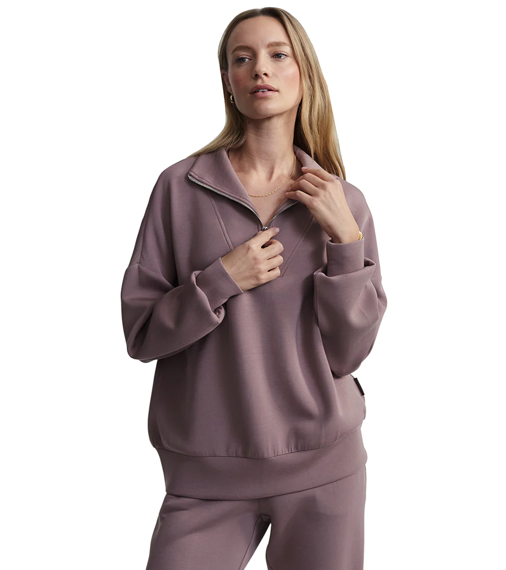 Varley Hawley Half Zip Sweatshirt - Image 70